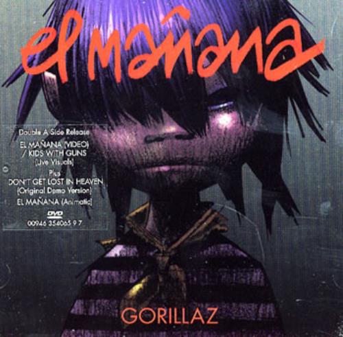 Gorillaz El Manana / Kids With Guns UK CD/DVD single set (355438) Gorillaz El Manana / Kids With Guns UK CD/DVD single set (355438)